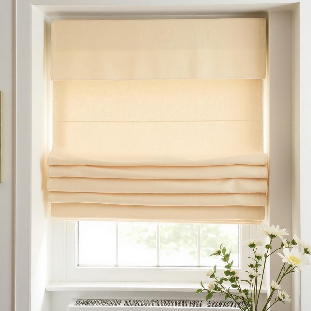 Linen Roman Blinds
